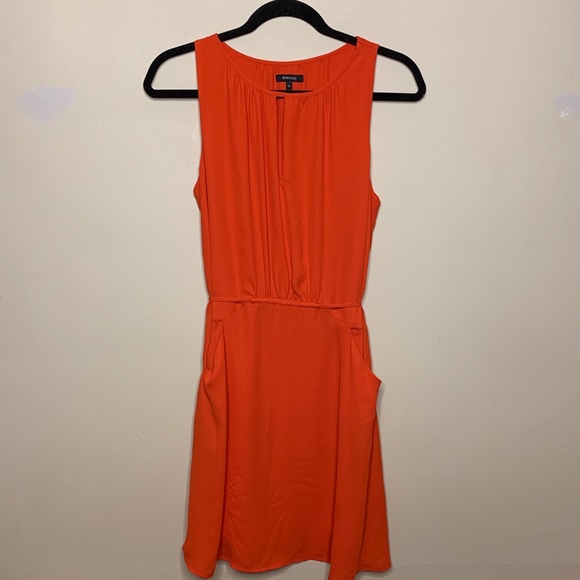 RW&CO Bright Coral Dress - Picture 1 of 4